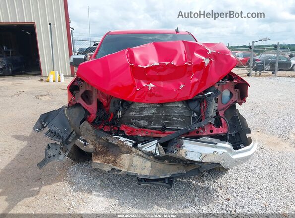 2GCUDDED9P1121293 2023 CHEVROLET SILVERADO Red Widok wnętrza z tyłu