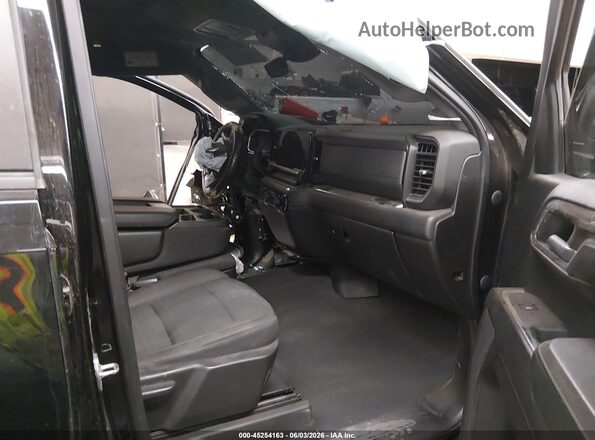 2GCUDDED9P1123996 2023 CHEVROLET SILVERADO Black წინა სალონის ხედი