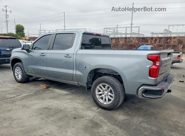 2GCUDDED9R1132183 2024 CHEVROLET SILVERADO Gray Հետևի ձախ