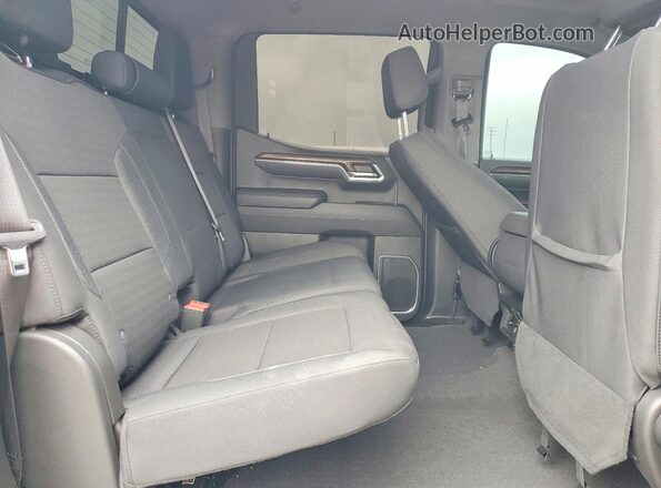 2GCUDDED9R1132183 2024 CHEVROLET SILVERADO Gray Հետևի նստատեղերի տեսք