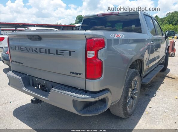 2GCUDEED1R1213992 2024 CHEVROLET SILVERADO Gray Հետևի աջ