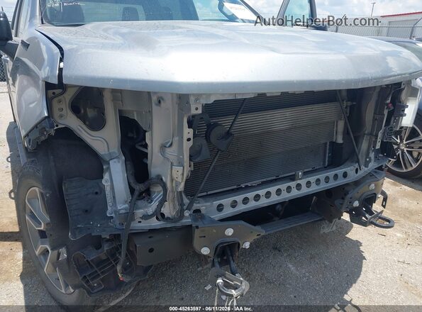 2GCUDEED1R1213992 2024 CHEVROLET SILVERADO Gray Դիմացի տեսք