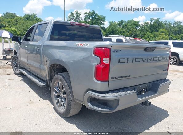 2GCUDEED1R1213992 2024 CHEVROLET SILVERADO Gray Հետևի ձախ