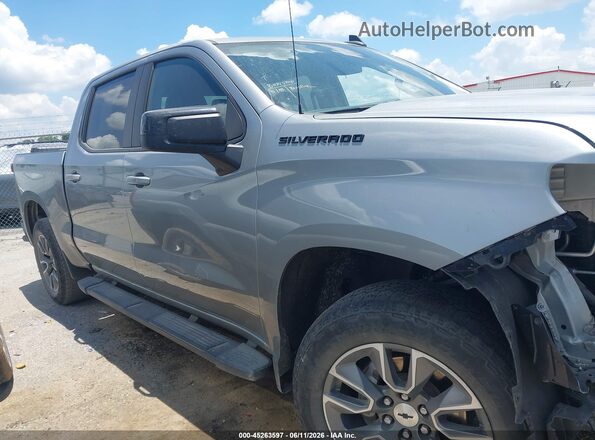 2GCUDEED1R1213992 2024 CHEVROLET SILVERADO Gray Սալոնի հետևի տեսք
