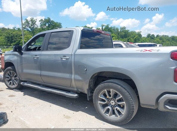 2GCUDEED1R1213992 2024 CHEVROLET SILVERADO Gray Սալոնի 360 աստիճան տեսք