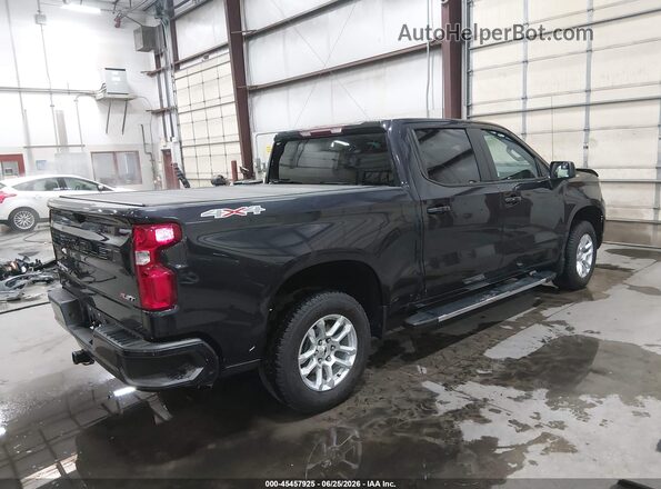 2GCUDEED2P1112005 2023 CHEVROLET SILVERADO Black უკანა მარჯვენა