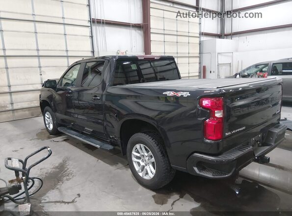 2GCUDEED2P1112005 2023 CHEVROLET SILVERADO Black უკანა მარცხენა