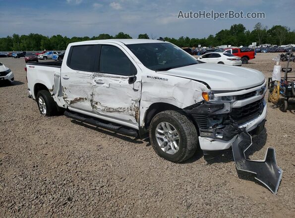 2GCUDEED8P1135109 2023 CHEVROLET SILVERADO White Przód prawy