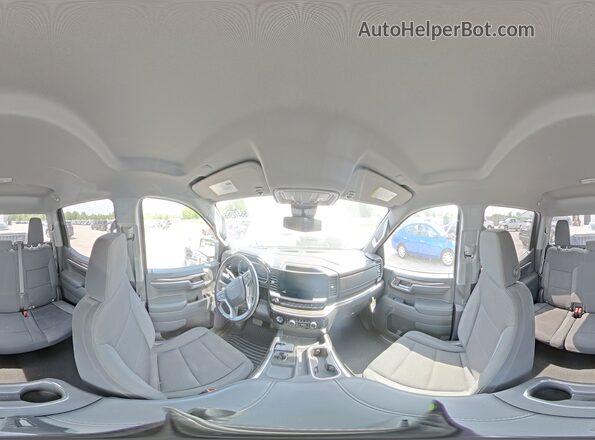 2GCUDEED8P1135109 2023 CHEVROLET SILVERADO White Widok naklejki z numerem VIN