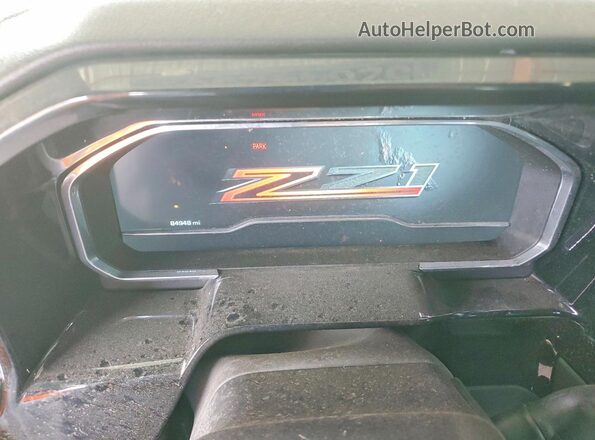 2GCUDEEDXP1154891 2023 CHEVROLET SILVERADO White ხელსაწყოთა პანელის ხედი
