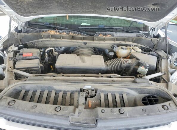 2GCUDEEDXP1154891 2023 CHEVROLET SILVERADO White უკანა სალონის ხედი