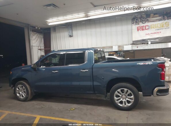 2GCUDGED1R1253582 2024 CHEVROLET SILVERADO Blue 