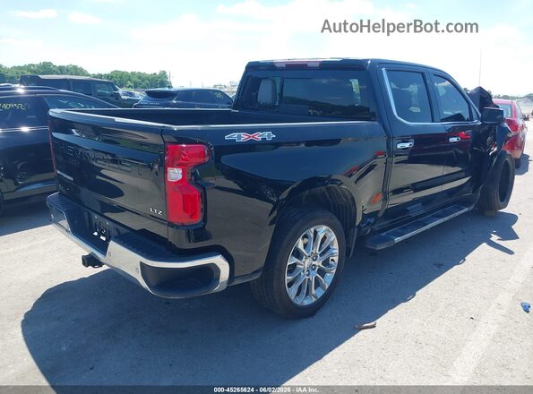 2GCUDGED5P1107554 2023 CHEVROLET SILVERADO Черный Задняя правая четверть