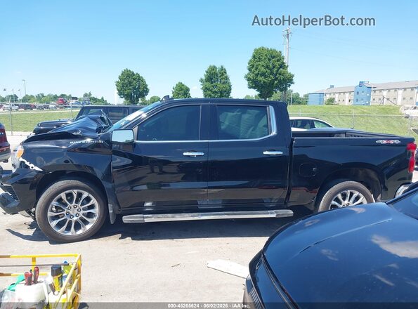 2GCUDGED5P1107554 2023 CHEVROLET SILVERADO Черный Панорамный вид салона 360°