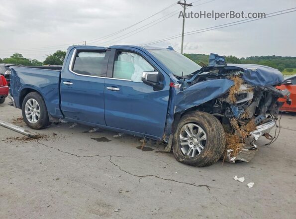 2GCUDGED9R1227053 2024 CHEVROLET SILVERADO Blue Delantero derecho