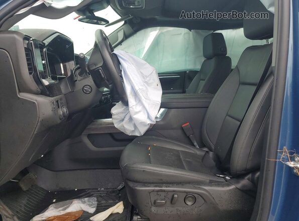 2GCUDGED9R1227053 2024 CHEVROLET SILVERADO Blue Vista interior delantera