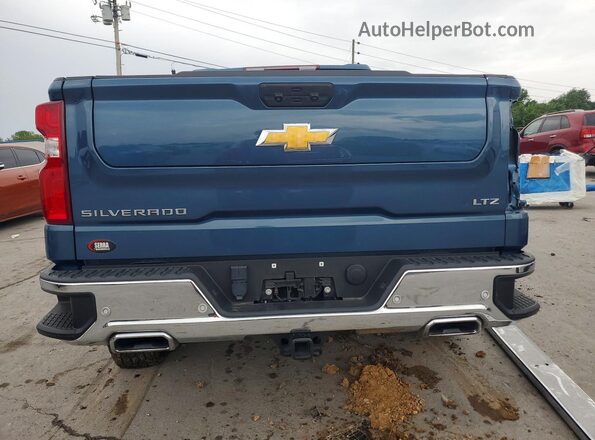 2GCUDGED9R1227053 2024 CHEVROLET SILVERADO Blue Vista trasera