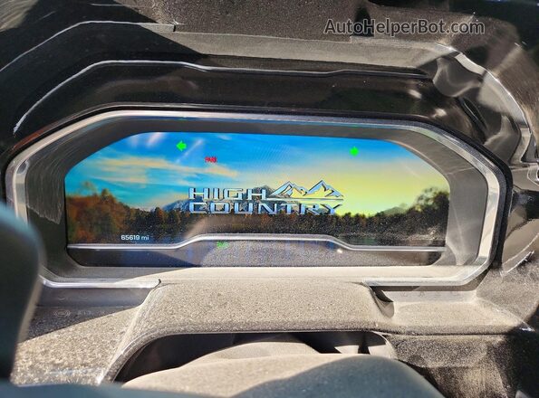 2GCUDJED8N1514455 2022 CHEVROLET SILVERADO Blue Вид щитка приладів