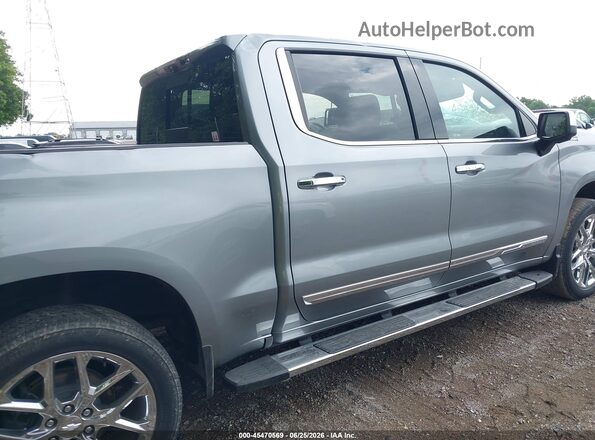 2GCUDJED8P1116973 2023 CHEVROLET SILVERADO Gray Սալոնի հետևի տեսք