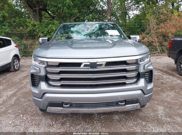 2GCUDJED8P1116973 2023 CHEVROLET SILVERADO Gray Սարքավորումների վահանակի տեսք