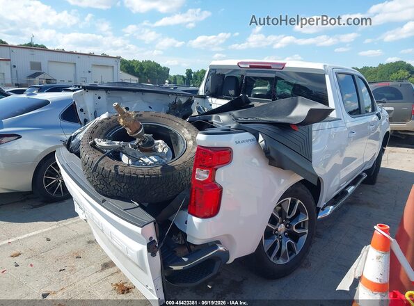 2GCUKDED0S1139552 2025 CHEVROLET SILVERADO Белый Задняя правая четверть