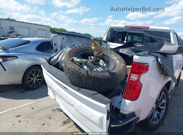 2GCUKDED0S1139552 2025 CHEVROLET SILVERADO Белый Вид спереди