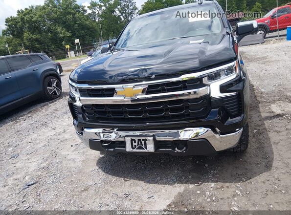2GCUKDED1S1193104 2025 CHEVROLET SILVERADO Black Вид спереду