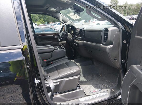 2GCUKDED1S1193104 2025 CHEVROLET SILVERADO Black Вид салону спереду