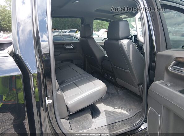 2GCUKDED1S1193104 2025 CHEVROLET SILVERADO Black Вид наклейки з VIN-кодом