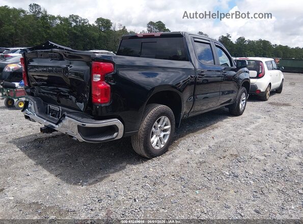 2GCUKDED1S1193104 2025 CHEVROLET SILVERADO Black Задня права чверть