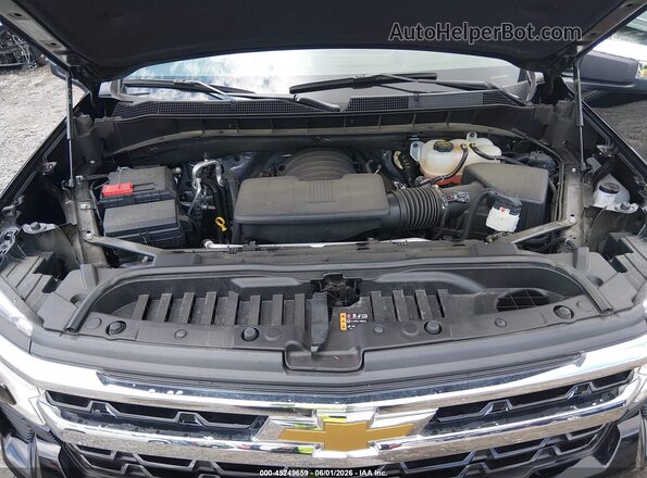 2GCUKDED1S1193104 2025 CHEVROLET SILVERADO Black Вид ззаду
