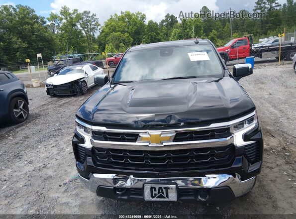 2GCUKDED1S1193104 2025 CHEVROLET SILVERADO Black Вид щитка приладів