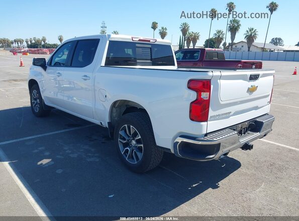 2GCUKDED3S1161089 2025 CHEVROLET SILVERADO Белый Задняя левая четверть