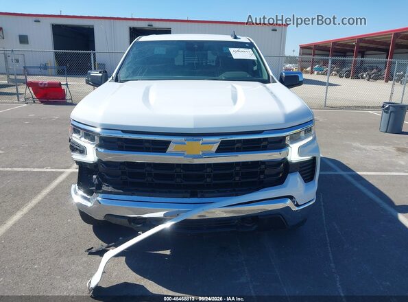 2GCUKDED3S1161089 2025 CHEVROLET SILVERADO Белый Вид задней части салона