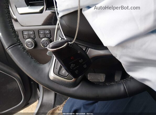 2GCUKEED0S1186747 2025 CHEVROLET SILVERADO Gray Widok deski rozdzielczej
