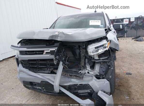 2GCUKEED0S1186747 2025 CHEVROLET SILVERADO Gray Widok z przodu