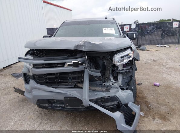 2GCUKEED0S1186747 2025 CHEVROLET SILVERADO Gray Widok zestawu wskaźników
