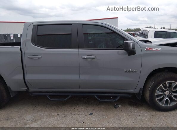 2GCUKEED0S1186747 2025 CHEVROLET SILVERADO Gray Widok wnętrza z tyłu
