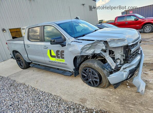 2GCUKEED7S1155804 2025 CHEVROLET SILVERADO Gray წინა მარჯვენა