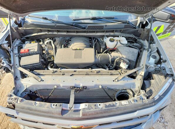 2GCUKEED7S1155804 2025 CHEVROLET SILVERADO Gray უკანა სალონის ხედი
