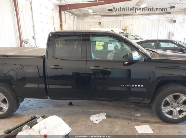 2GCVKMEC0K1159747 2019 CHEVROLET SILVERADO Черный Вид задней части салона