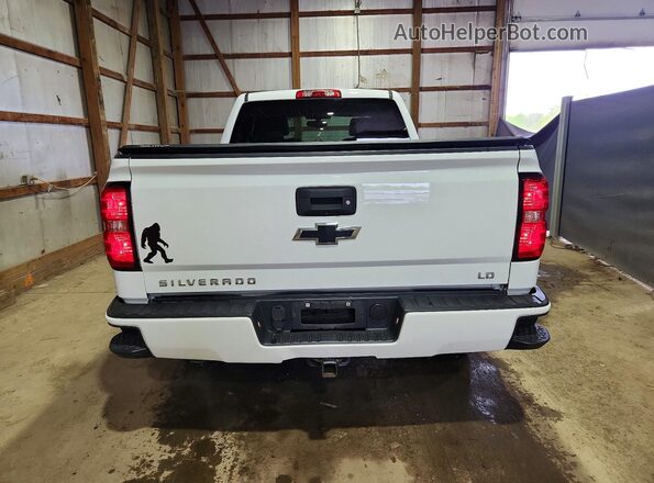 2GCVKMEC0K1183448 2019 CHEVROLET SILVERADO White Vista trasera