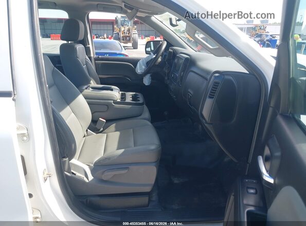 2GCVKNEC1K1224675 2019 CHEVROLET SILVERADO White Սալոնի դիմացի տեսք