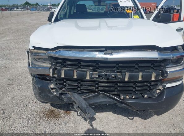 2GCVKNEC1K1224675 2019 CHEVROLET SILVERADO White Դիմացի տեսք
