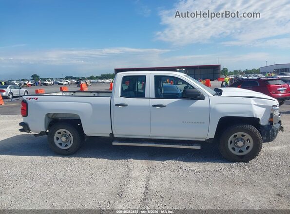 2GCVKNEC1K1224675 2019 CHEVROLET SILVERADO White Սալոնի հետևի տեսք