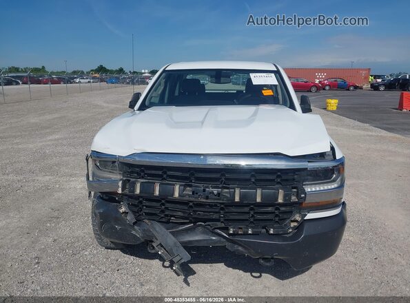 2GCVKNEC1K1224675 2019 CHEVROLET SILVERADO White Սարքավորումների վահանակի տեսք