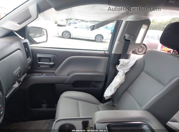 2GCVKNEC2K1206265 2019 CHEVROLET SILVERADO White Widok wnętrza z przodu