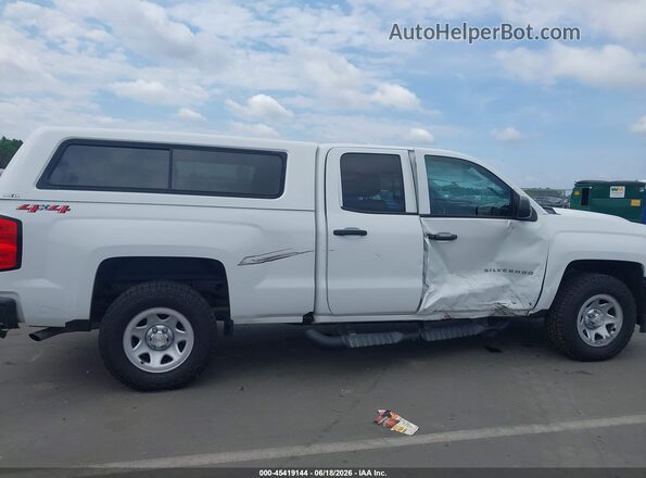 2GCVKNEC2K1206265 2019 CHEVROLET SILVERADO White Widok wnętrza z tyłu