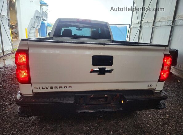 2GCVKNEC4K1131973 2019 CHEVROLET SILVERADO White Vista trasera