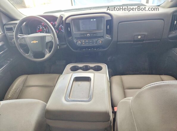 2GCVKNEC4K1131973 2019 CHEVROLET SILVERADO White Vista del salpicadero